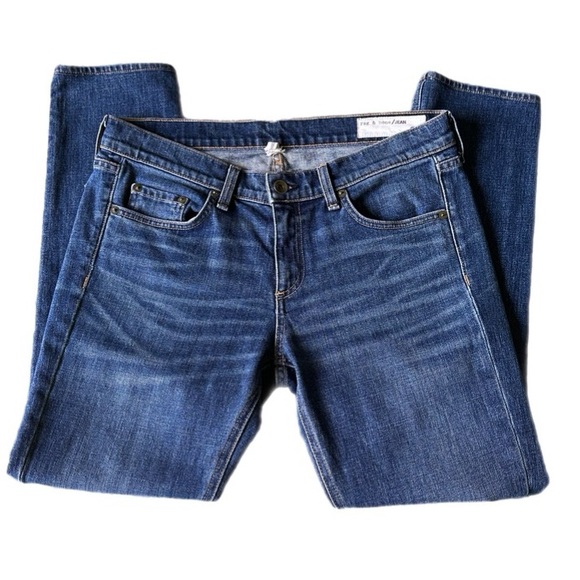 rag & bone Denim - Rag & Bone - The Tomboy Women's Jeans in Worn Blue - 28